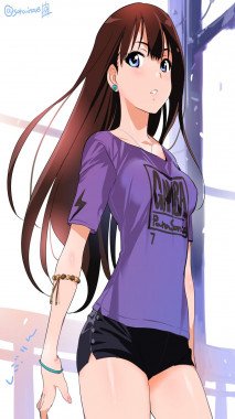 Anime Girl Wallpaper Purple